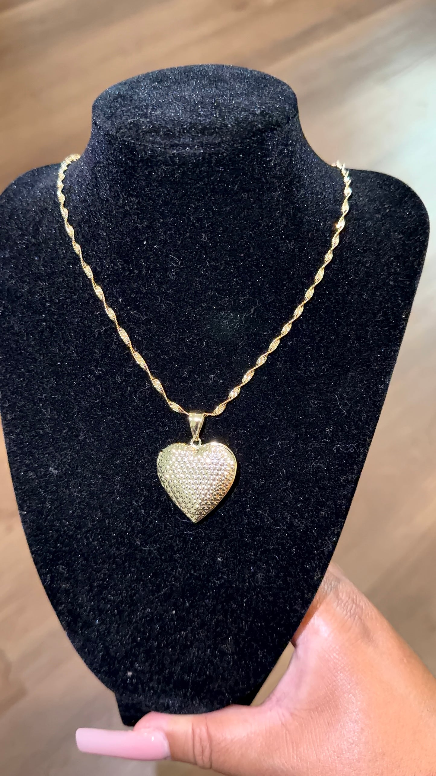 Locket Heart Necklace