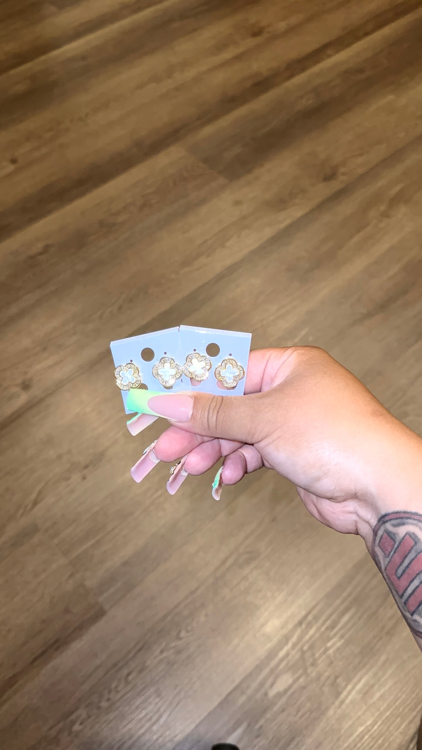 Cleef stud earrings