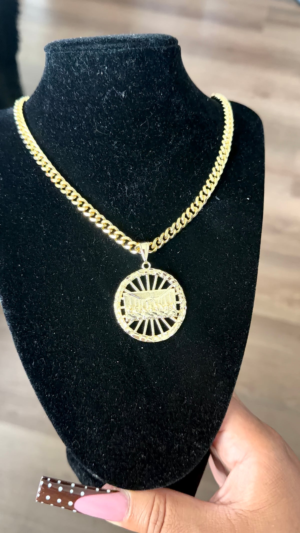 Last Supper Seal Necklace