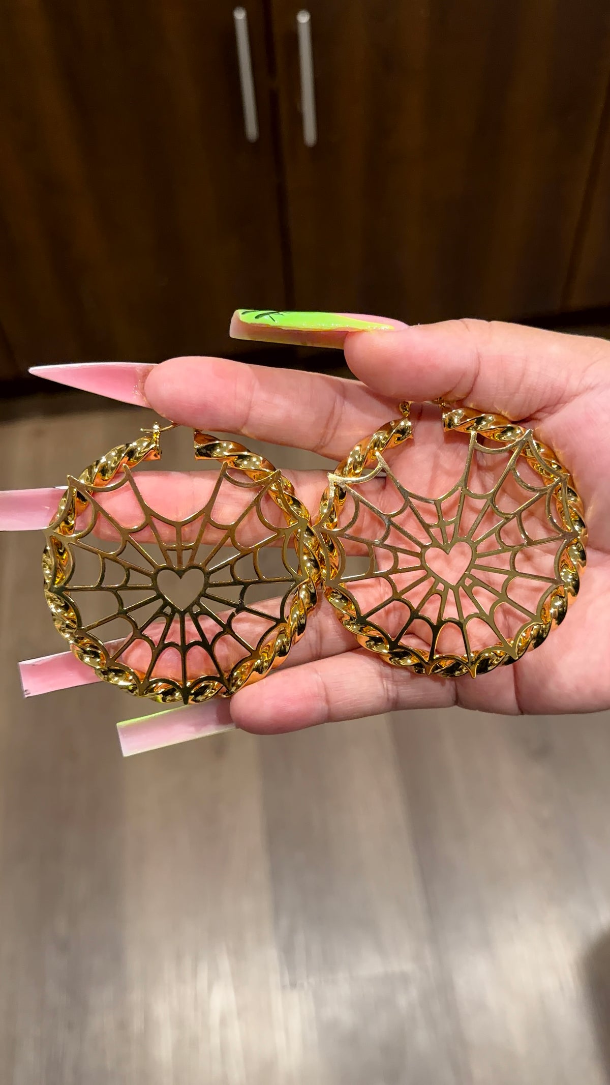 Lady Web Earrings