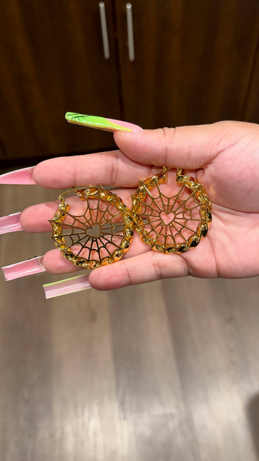 Lady Web Earrings
