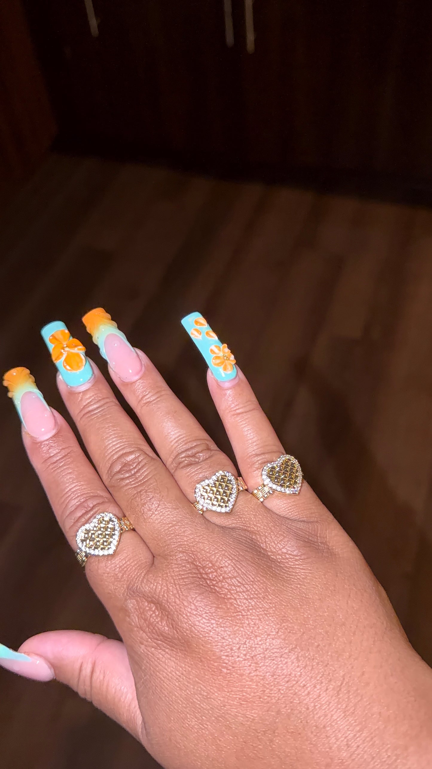 Jagged Heart Ring