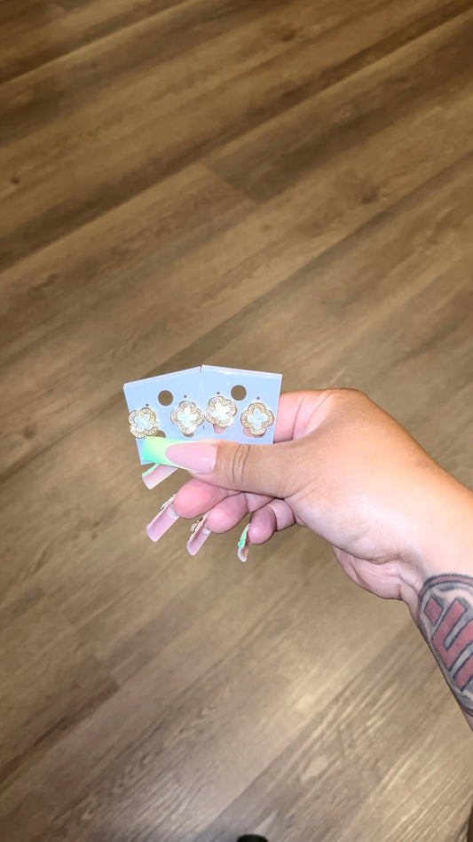 Cleef stud earrings