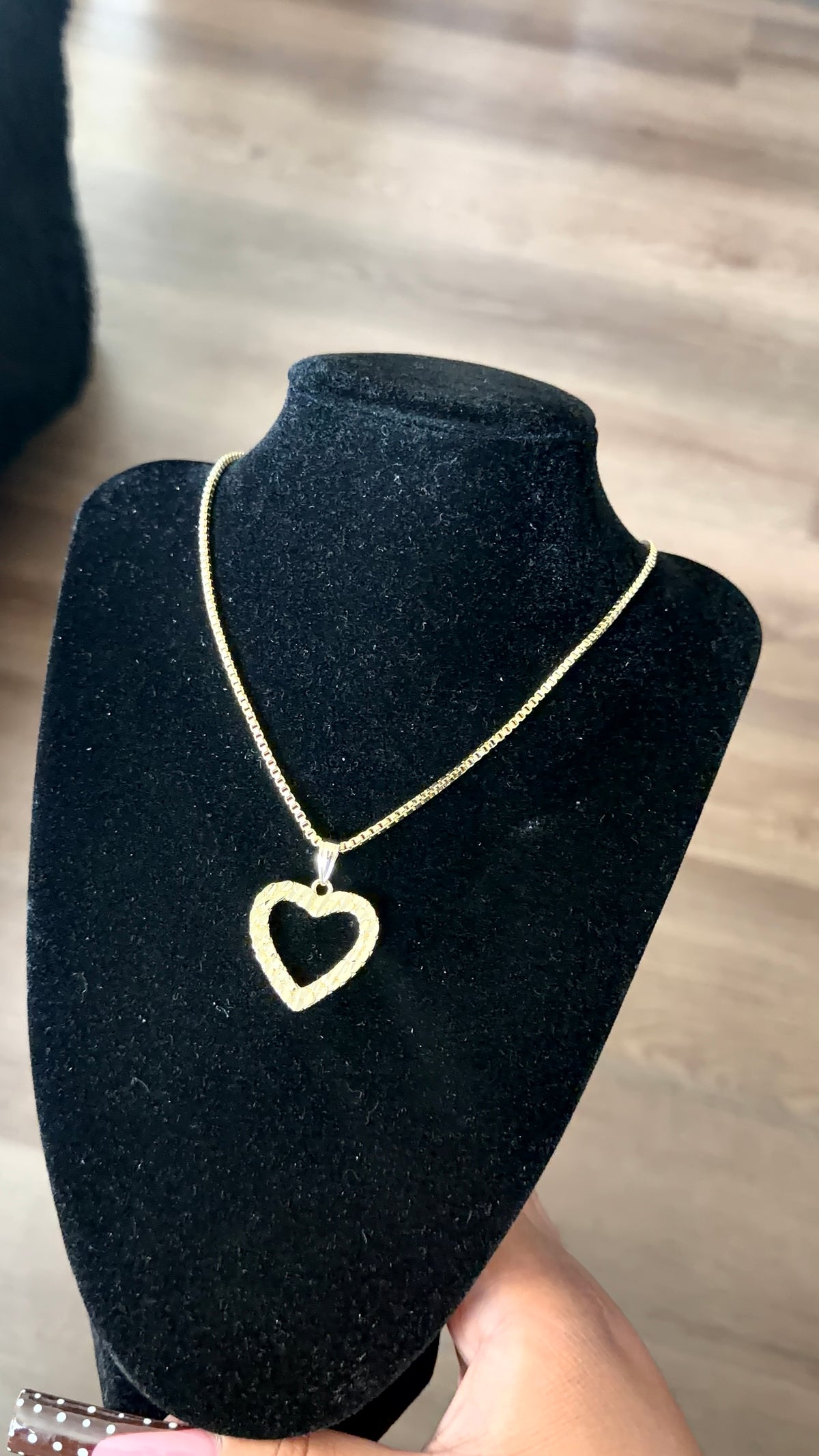 Jumbotron Heart Necklace