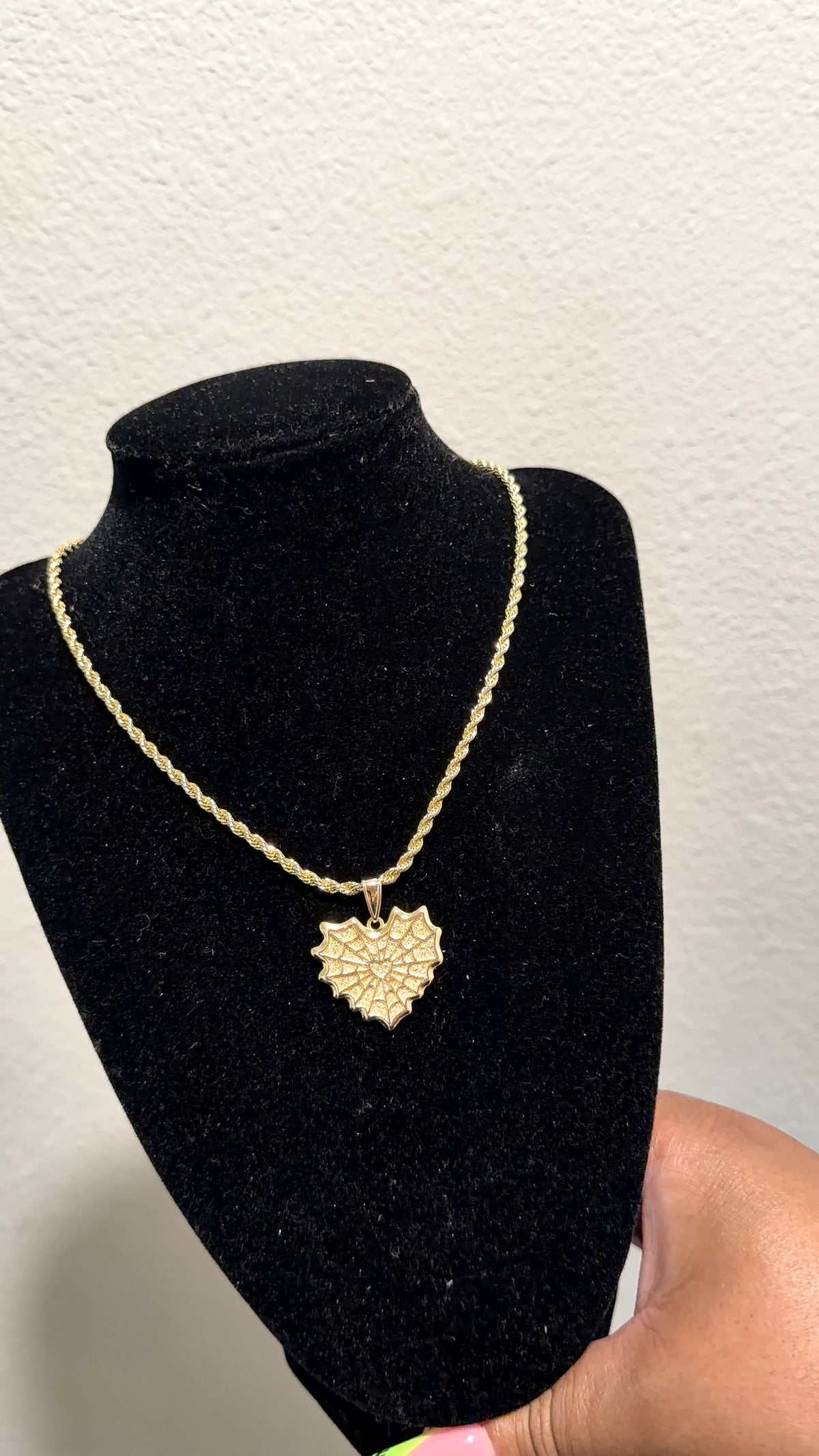 Lady Web Necklace