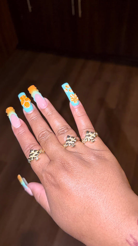 Ace of Spade Nugget Ring