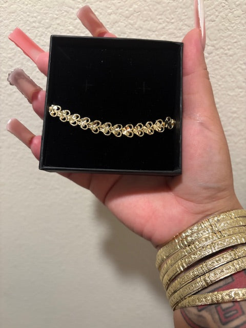 Cut Out Heart Bracelet