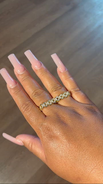Two Finger Rolex Ring
