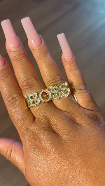 Two Finger Boss Ring